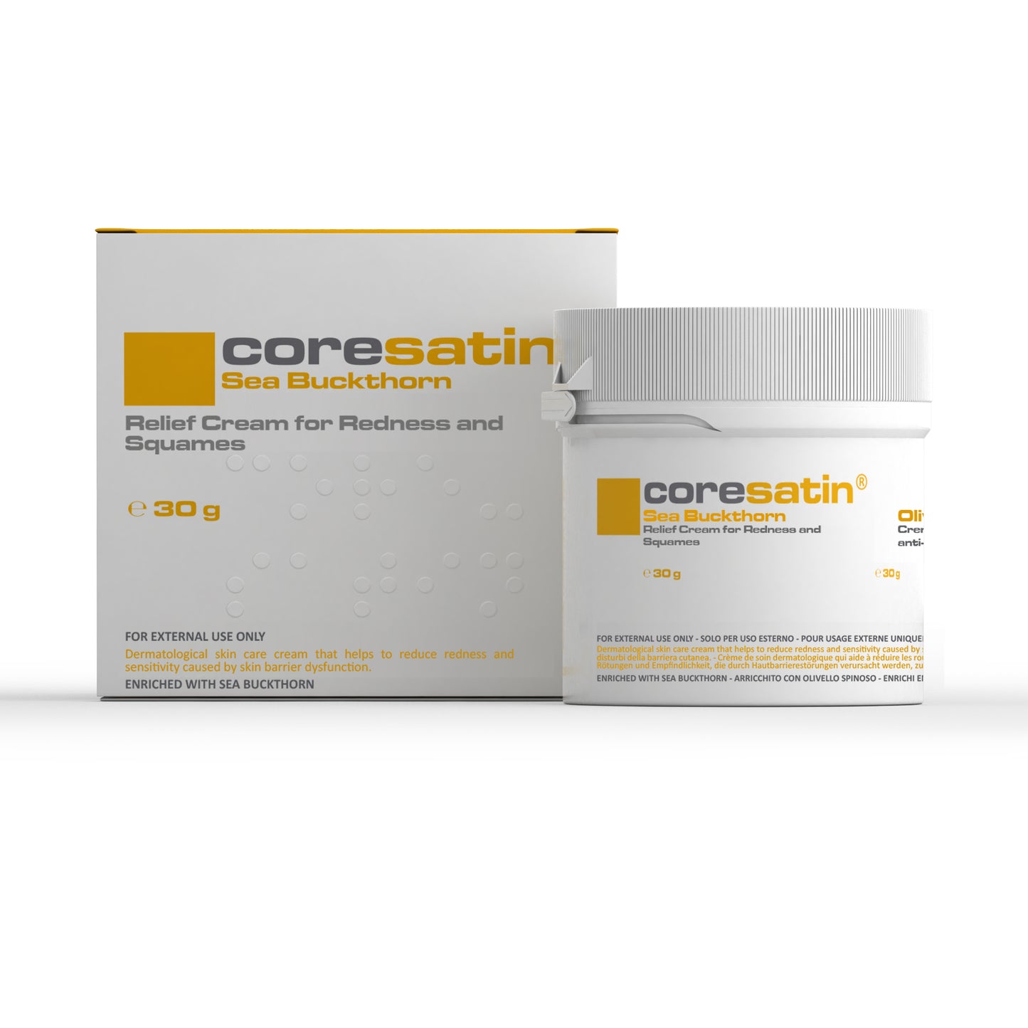 Sea Buckthorn Relief Cream for Redness and Squames